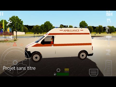 ambulance rescue van driver simulator 2022#01 -  ambulance emegency  -  Android GamePlay