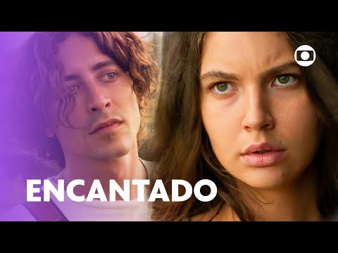 Jove não consegue tirar os olhos de Juma | Pantanal | TV Globo