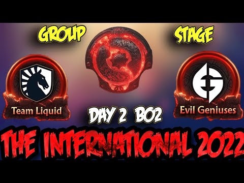 Team Liquid vs Evil Geniuses The International 2022 Group Stage B02 - TI11  Day 2 Highlights