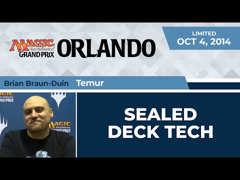 GPOrlando: Deck Build - Temur with Brian Braun-Duin | Limited