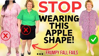12 Essential Fall Style Tips for Apple Shape Women Over 50 🍂👗