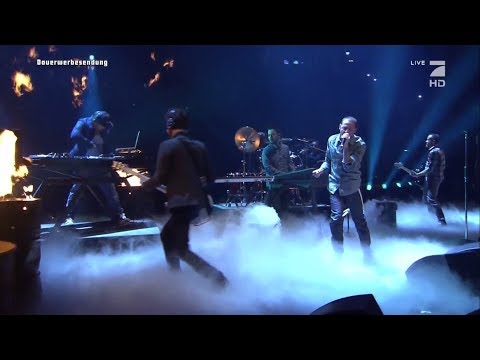 Linkin Park Performs 'Burn It Down' at TV total Autoball EM, Germany 2012
