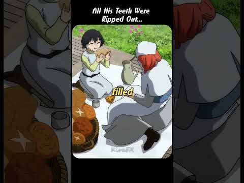 All His Teeth Were Ripped Out 😨 | To Your Eternity | #anime #animeedit #shorts