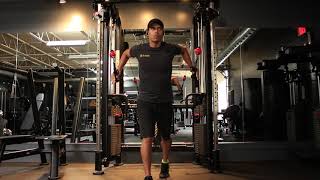 Chest Cable Decline Press 1