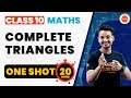 Triangles Class 10 Full Chapter One Shot Revision | NCERT Class 10th Maths Chapter-6 | CBSE 2024