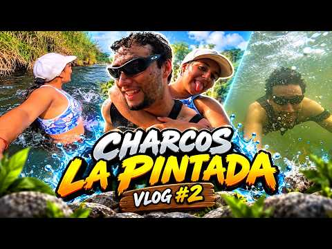 Vlog # 2 paseo a los CHARCOS de la pintada . RIO CARTAMA - Aleyson Vlogs #charcos