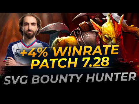 Bounty Hunter Support by SVG | TOP-7 MMR NA Dota 2 Replay