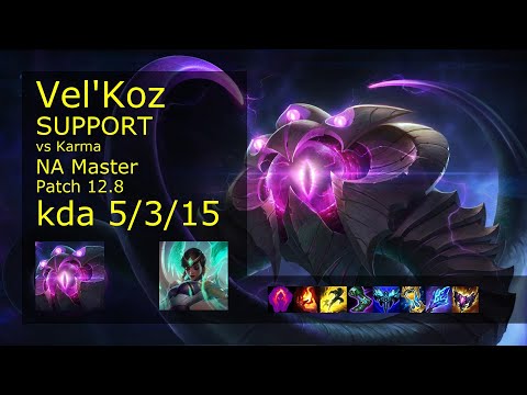 Rank 4 NA Vel'Koz Support: Vel'Koz vs Karma