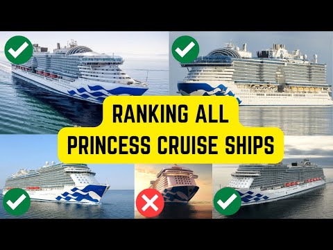 All Princess Cruise Ship RANKED from Worst to Best (2026 Edition!)