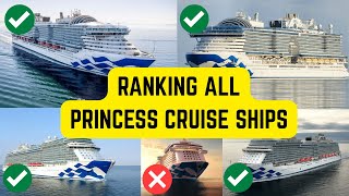 All Princess Cruise Ship RANKED from Worst to Best (2026 Edition!)