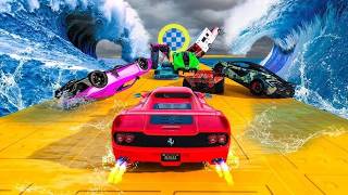 CARA A CARA EN UN TSUNAMI!! LOCURA MÁXIMA! - GTA 5 ONLINE