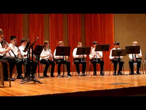 CFHS Concert Band Clarinet Choir - Prelude by Chopin