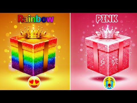 Top 2 Gift Box Options Every Shopper Needs to Know About ! 2 gift box challenge 😜#giftboxchallenge