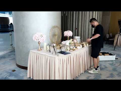 【Harbour Grand Kowloon】Wedding Decoration 婚禮場地佈置