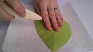 TUTORIAL: Jak zrobić liść z papieru 3D? {Pracownia BORDO}
