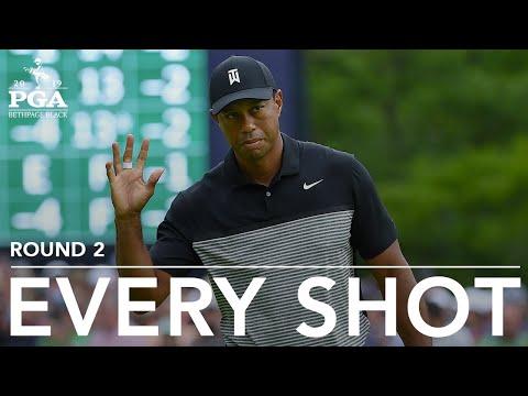 Tiger Woods | Every Shot from His 2nd-Round 73 at the 2019 PGA Championship