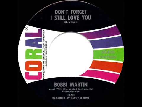1965 HITS ARCHIVE: Don’t Forget I Still Love You - Bobbi Martin
