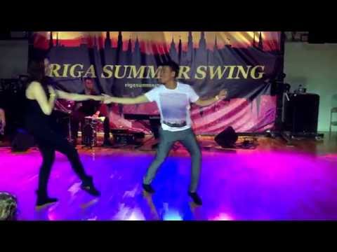 Xi Duennhoff and Gillian Kespohl - Riga Summer Swing 2016 teachers presentation