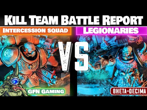 Imperial Fists VS Emperors Children  - Kill Team Battle Report