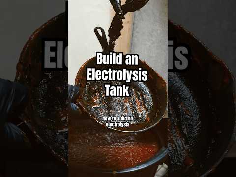 Thumbnail for Build This Electrolysis Tank To SAVE Your Cast Iron by Cast iron