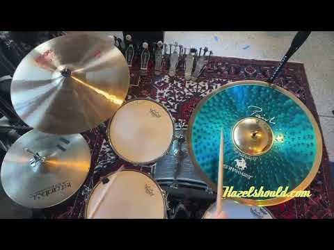 Paiste Signature BLUE BELL STEWART COPELAND Ride 22” The Rhythmatist! 3456 g CLEAN! Don’t Pay $820 image 7