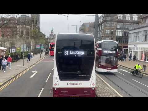 Lothiancountry Route X18: Edinburgh - Whitburn ⤴️ Route Diverted 1040