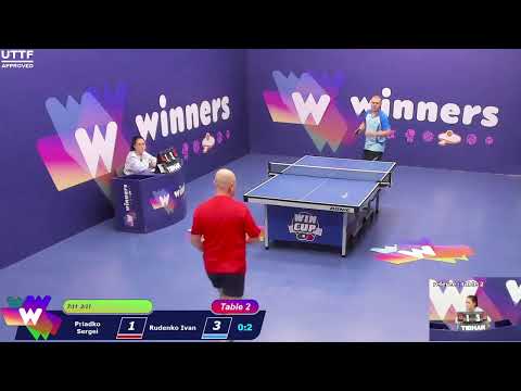 WINners CUP table 2  03.12  Priadko Sergei - Rudenko Ivan  22:00