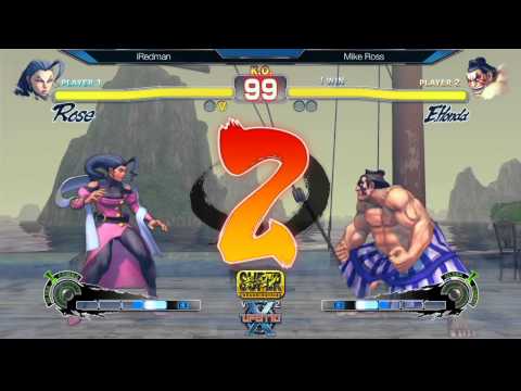 UFGTX - iRedman (Rose) Vs. Mike Ross (E. Honda) SSF4 Top 16 - Super Street Fighter 4