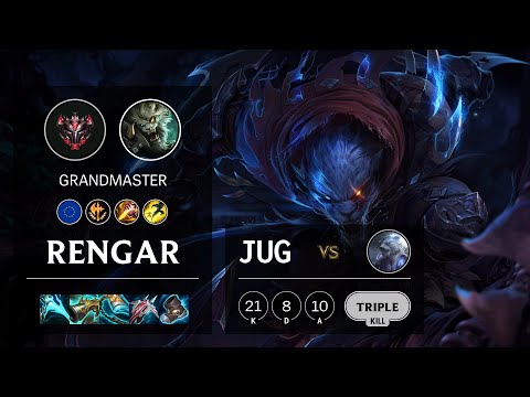 Rengar Jungle vs Volibear - EUW Grandmaster Patch 11.8