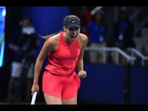 Océane Dodin vs Pauline Parmentier US Open 2017