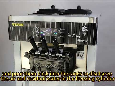 Unlock Creamy Soft Serve | VEVOR Ice Cream Machine Guide | Perfect First-Time Results! @Tasty