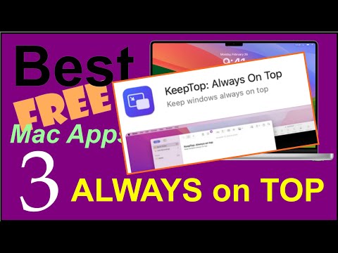 Keep a window always on top - Windows-2-Mac