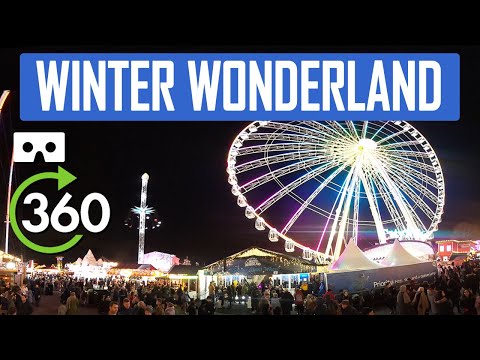 Hyde Park Winter Wonderland in full VR360