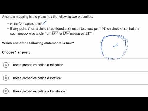 Defining Transformations Video Khan Academy