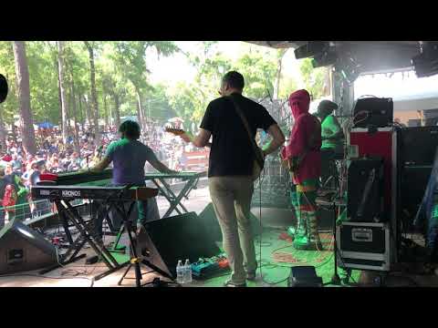 Ghost-Note playing "Smack Em" live at Suwannee Rising 2019