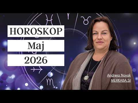 Mesečni horoskop MAJ 2026 - Merkaba
