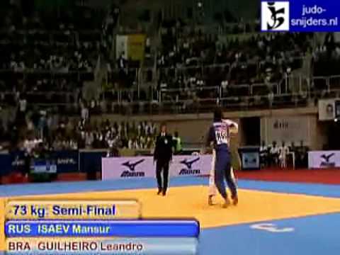 Judo 2009 Rio de Janeiro: Isaev (RUS) - Guilheiro (BRA) [-73kg].