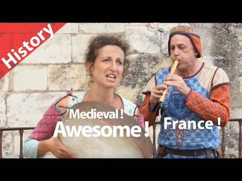 Medieval Times ! Music ! Love Middle ages? Welcome.France.Loire Valley.Heart of .Hurryken Production Video