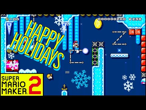 Christmas Kaizo Fun!  Weekly Top 5 Super Expert #42 [SUPER MARIO MAKER 2]