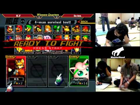 MasterHand 20 WSF - So-ten(Fox) vs. K.F(Jigglypuff)