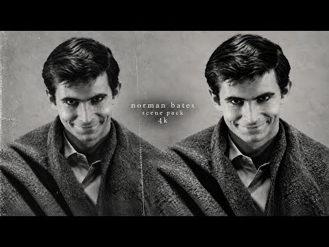 norman bates scene pack 4k (psycho)