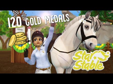 Selling 120 Gold Championship Medals - 60,000 JS Shopping Spree! - Star Stable