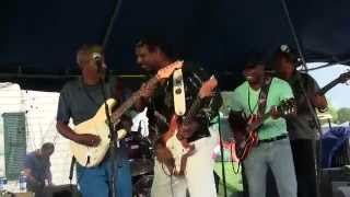 Guitar Slim, Jr., Kipori Woods  & Lil Buck Sinegal -- Jam -- Voice of the Wetlands Festival 2014