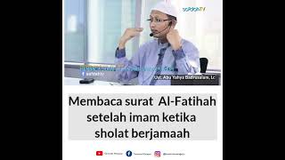 Download lagu Hukum Makmum membaca Al Fatihah ~Ust. Abu Yahya Badrusalam, Lc~ mp3