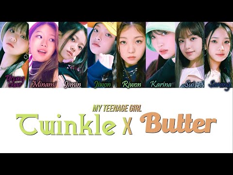 2nd Grade (My Teenage Girl/방과후 설렘)) - Twinkle & Butter Han/Rom/Eng Color Coded Lyrics