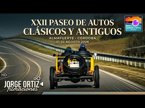 Así vivimos el paseo de autos clásicos y antiguos de Almafuerte - Cba - 2026 .