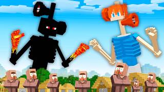 Athos virou um SIREN HEAD GIGANTE no Minecraft!