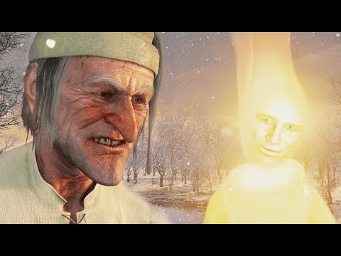 A CHRISTMAS CAROL Clip - "Ghost of Christmas Past" (2009)