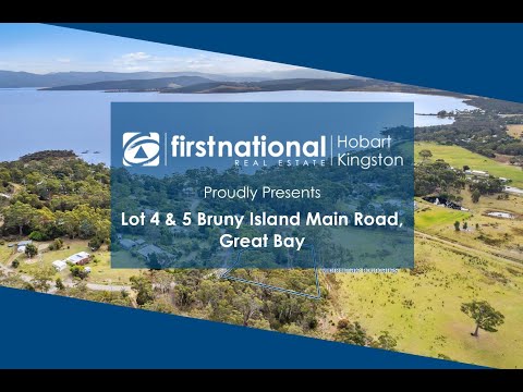 Lot 4 & 5 Bruny Island Main Road (Off Blyth Parade), Great Bay, South East, 0 ਕਮਰੇ, 0 ਬਾਥਰੂਮ, Section