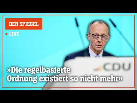 Livestream: Das sagt Friedrich Merz auf dem CDU-Parteitag | DER SPIEGEL